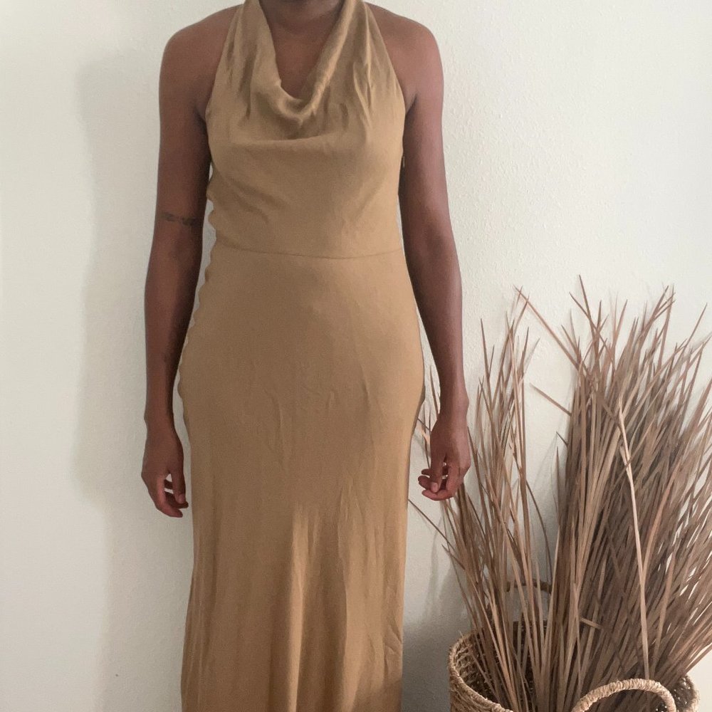Vince cowl neck dress